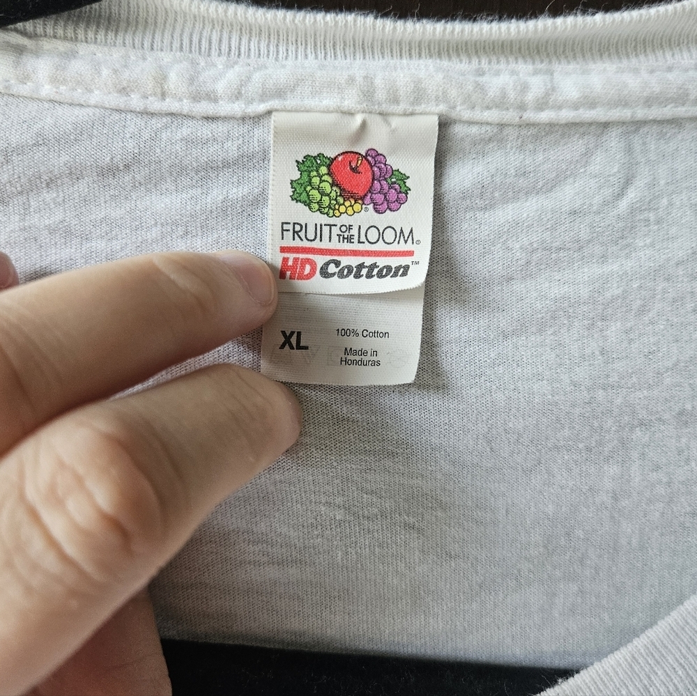 Fruit of the Loom White Friends Graphic Tee - Picture 3 of 4